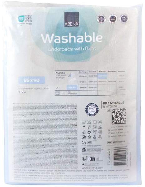 Abena Underpads Washable 85x90cm M.Klapp.