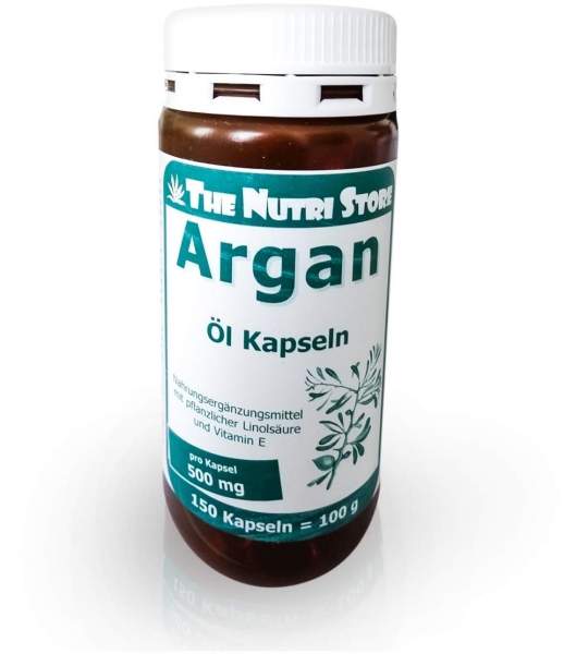 Arganöl 500 mg Kapseln
