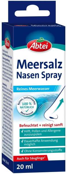 Abtei Meersalz Nasenspray Nf 20 ml
