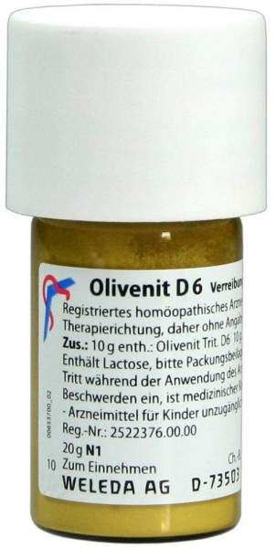Weleda Olivenit D6 20 g Trituration