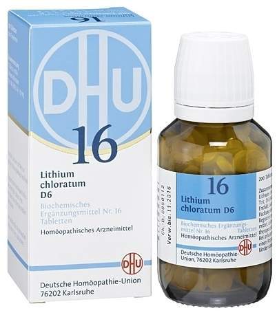 Biochemie Dhu 16 Lithium Chloratum D6 420 Tabletten