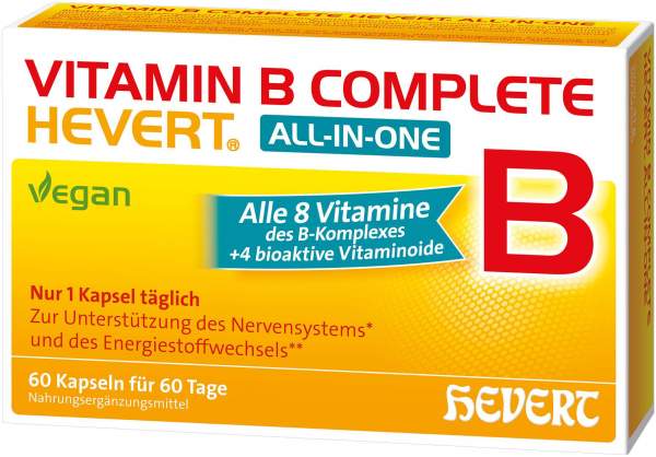 Vitamin B complete Hevert all-in-one 60 Kapseln