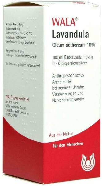 Wala Lavandula Oleum Aethereum 10% 100 ml Öl