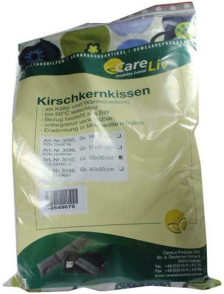 Kirschkernkissen 20 X 30 cm 1 Stück