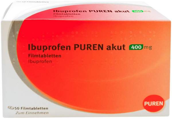 Ibuprofen Puren Akut 400 mg 50 Filmtabletten