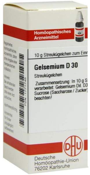 DHU Gelsemium D30 10 g Globuli