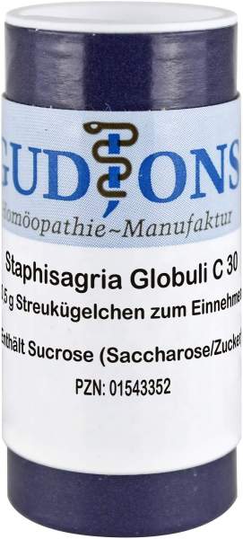 Staphisagria C 30 Einzeldosis Globuli