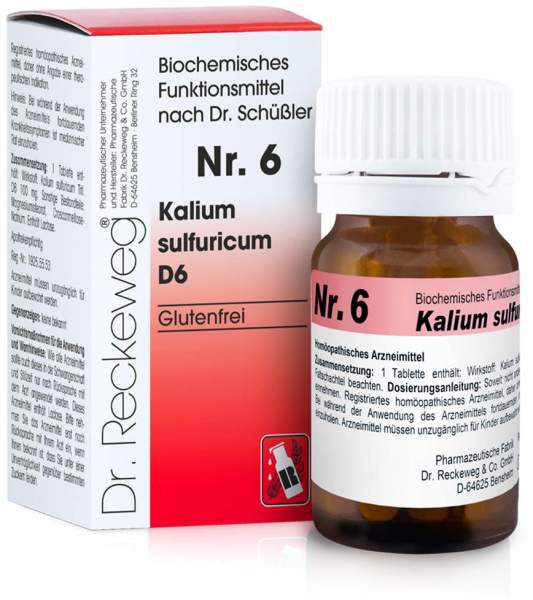 Biochemie Reckeweg 6 Kalium Sulfuricum D 6 200 Tabletten