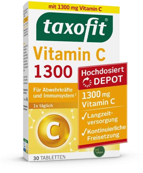 Taxofit Vitamin C 1300 30 Tabletten