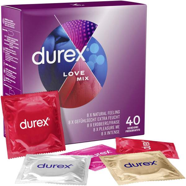 Durex Love Mix Kondome 40 Stück