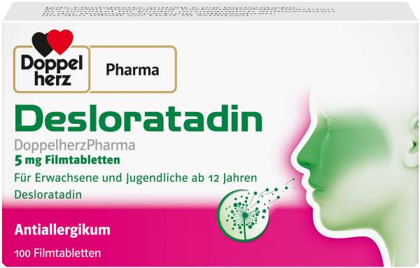 Desloratadin Doppelherzpharma 5 mg 100 Filmtabletten