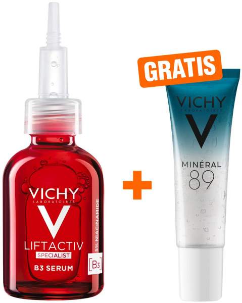 Vichy Liftactiv Specialist B3 Serum 30 ml + gratis Vichy Mineral 89 Probe 10 ml