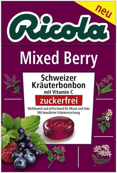 Ricola O.Z. Box Mixed Berry Bonbons