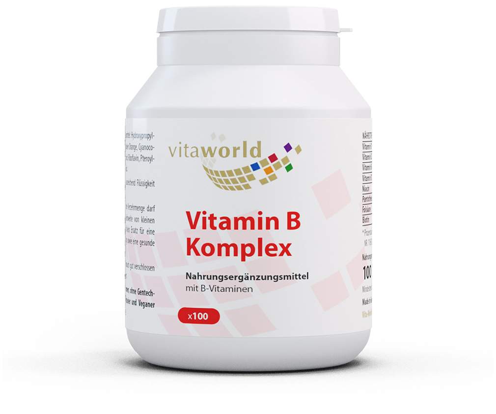 Vitamin B Komplex 100 Kapseln Kaufen | Volksversand Versandapotheke