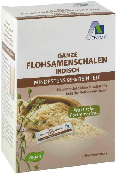 Flohsamenschalen Indisch 30 X 3 G Sticks