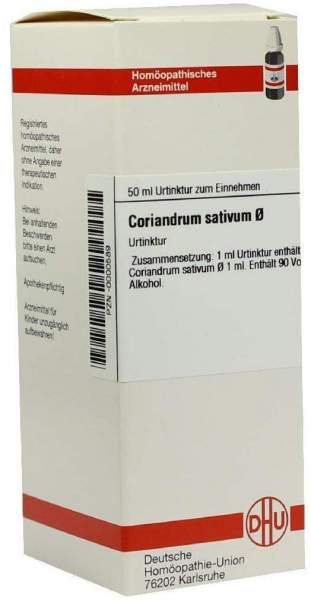 Coriandrum Sativum Urtinktur = D1 50 ml Dilution
