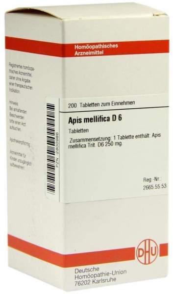 Apis Mellifica D 6 200 Tabletten