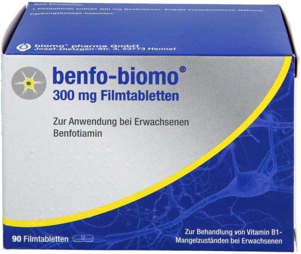 BENFO-biomo 300 mg Filmtabletten 90 Stück