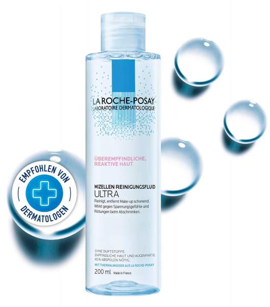 La Roche Posay Mizellen Reinigungsfluid Reaktive Haut 200 ml