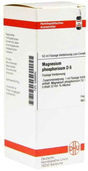 Magnesium Phosphoricum D 6 50 ml Dilution