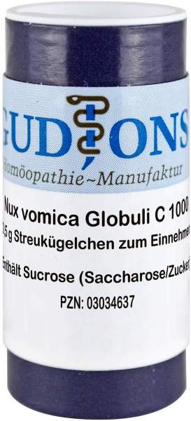 Nux Vomica C 1000 Einzeldosis 0,5 G Globuli