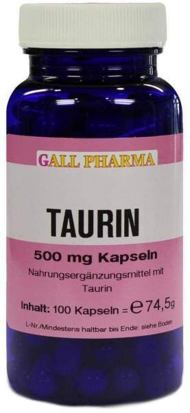 L-Taurin 500 mg Kapseln