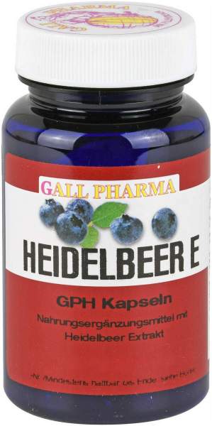 Heidelbeer E 400 mg 120 Kapseln