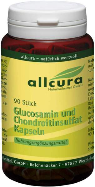 Glucosamin und Chondroitinsulfat 90 Kapseln