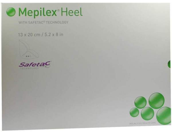 Mepilex Heel Schaumverband 13x20 cm