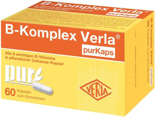 B-Komplex Verla purKaps 60 Kapseln