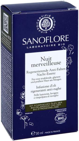Sanoflore Merveilleuse Regenerierende Anti-Falten-Essenz 30 ml