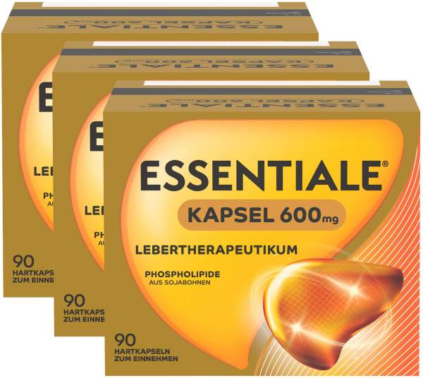 Essentiale Kapseln 600 mg 3 x 90 Stück