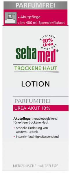 Sebamed Trockene Haut Parfümfrei Urea 10% 400 ml Lotion