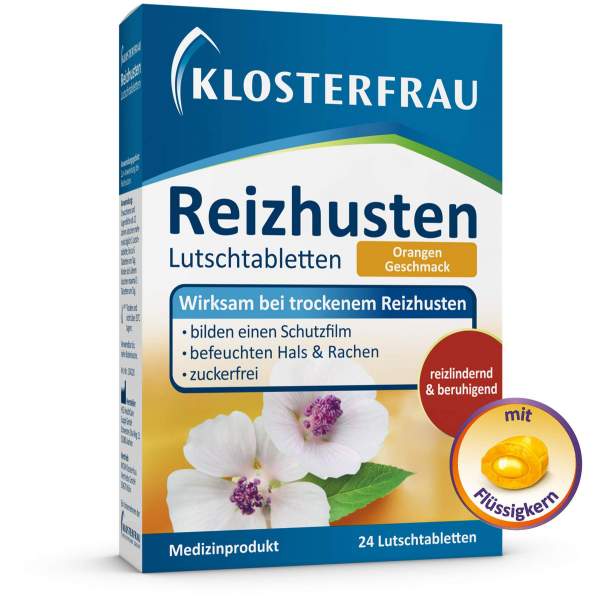 Klosterfrau Reizhusten Lutschtabletten 24 Stück
