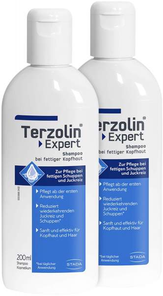 Terzolin Expert Shampoo bei fettiger Kopfhaut 2 x 200 ml