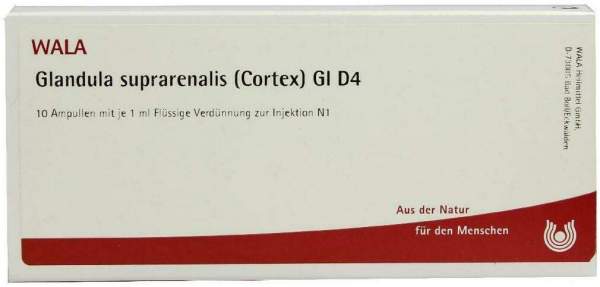 Wala Glandula Suprarenalis Cortex Gl D4 10 X 1 ml Ampullen