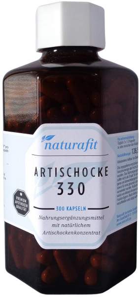 Naturafit Artischocke 330 Kapseln 300 Stück
