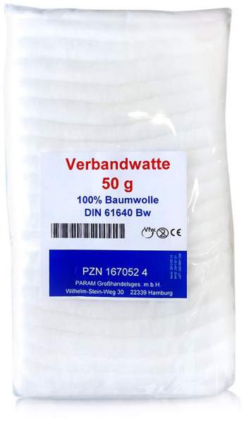 Verbandwatte 100% Bw 50 G Beutel
