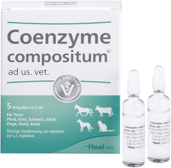 Coenzyme Compositum vet. 5 x 5 ml Ampullen