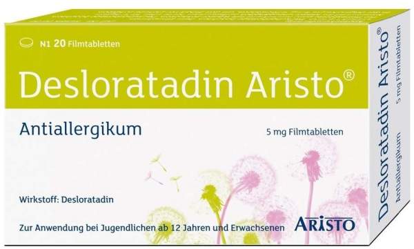 Desloratadin Aristo 5 mg 20 Filmtabletten