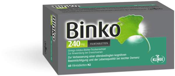 Binko 240 mg 60 Filmtabletten