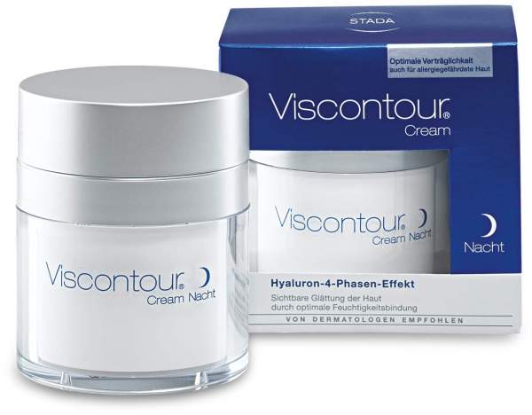 Viscontour Nachtcreme Mit Hyaluron 50 ml