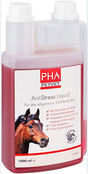 Pha AntiStress Liquid f.Pferde 1000 ml