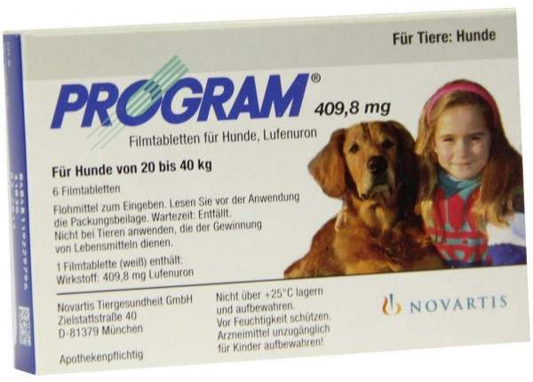 Program 409,8 mg 20-40 KG Tabl.F.Hunde