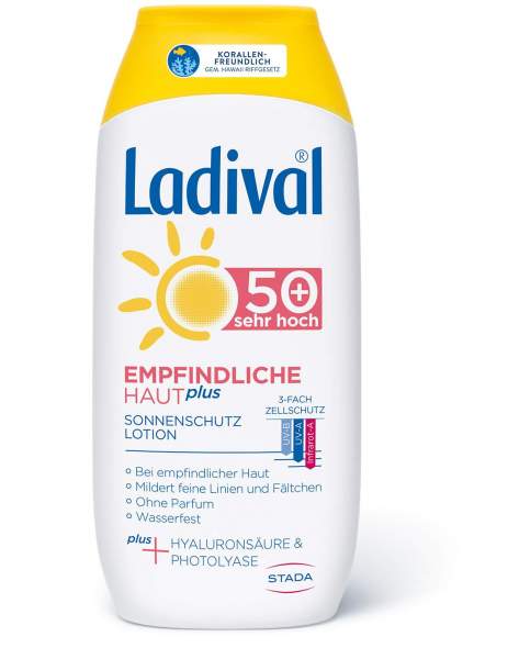 Ladival Empfindliche Haut Plus LSF 50+ 200 ml Lotion