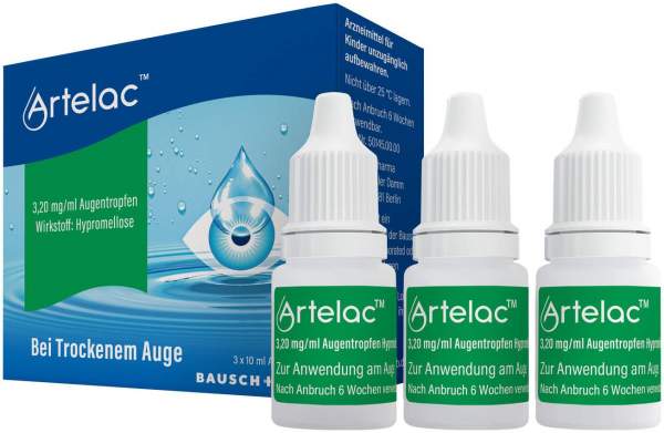 Artelac Augentropfen 3 x 10 ml
