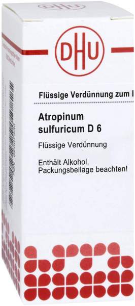 Atropinum Sulfuricum D 6 Dilution 20 ml