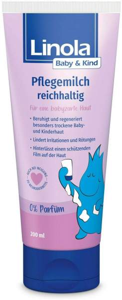 Linola Baby &amp; Kind Pflegemilch reichhaltig 200 ml