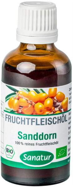 Sanddorn Fruchtfleischöl Bio