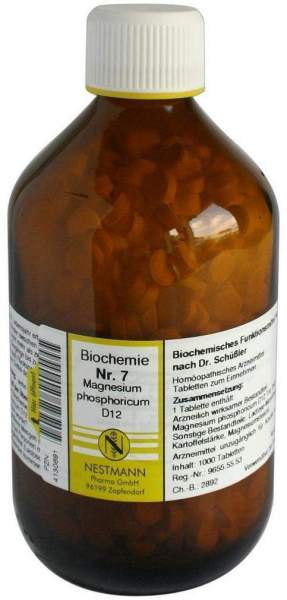 Biochemie 7 Magnesium Phosphoricum D 12 1000 Tabletten